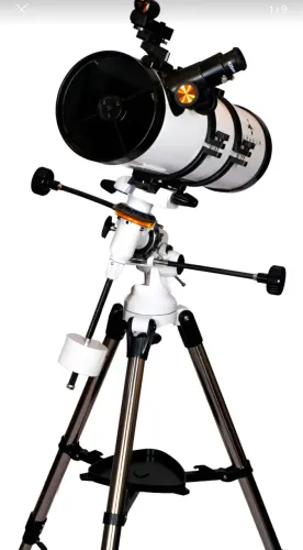 TELESCÓPIO REFLETOR 130MM NEWTONIANO ANDRÔMEDA 2 URANUM EQ3