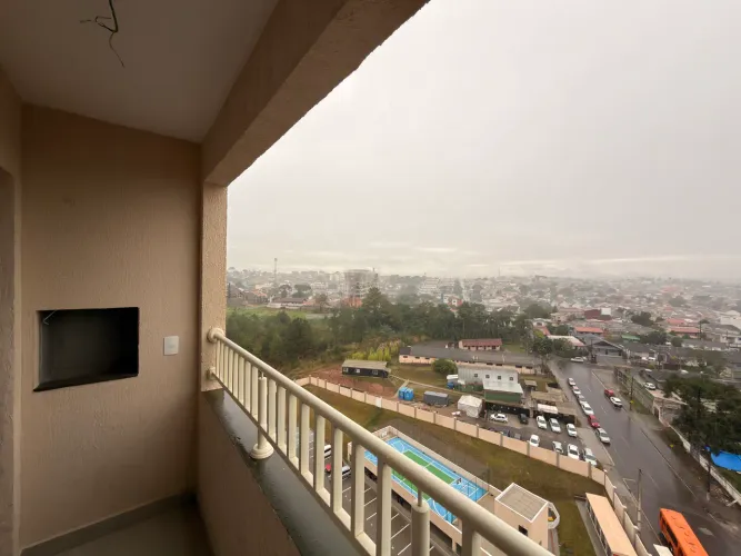 Apartamento novo! 50m2, sacada com churrasqueira, face norte! 