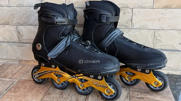 PATINS OXER+Kit de proteção(pouco usado!)