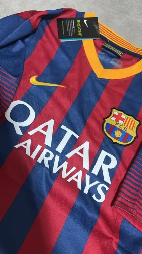 camisa Barcelona principal 2013-14 personalizada messi 10