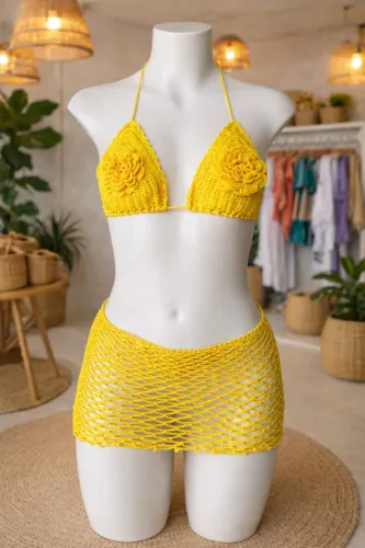 Roupas de crochê
