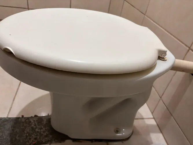 Vaso sanitário com tampa marca LOGASA