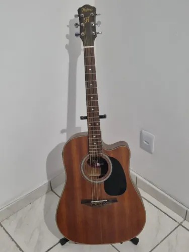 Violão Hofma HMF-250 Folk / Regulado / Nut em Osso
