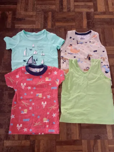 Kit Camisas Menino 12M