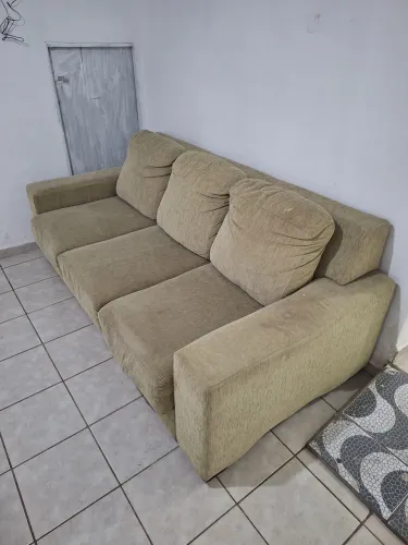 Sofá 3 lugares retrátil 