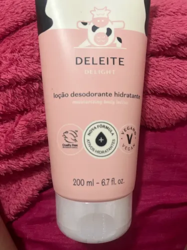 Loção hidratante deleite