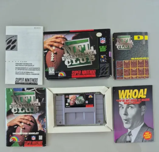 Nfl Quarterback Club (CIB)- Super Nintendo