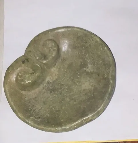 Saboneteira confeccionada em uníco bloco de Pedra Sabão - arte mineira - 