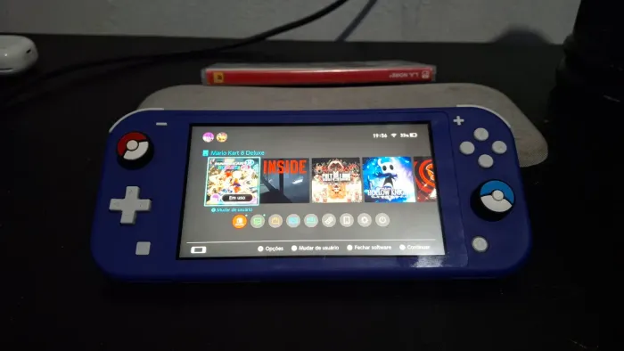 Nintendo Switch Lite 32GB + Cartão 128GB + Jogos - Pronto para Jogar