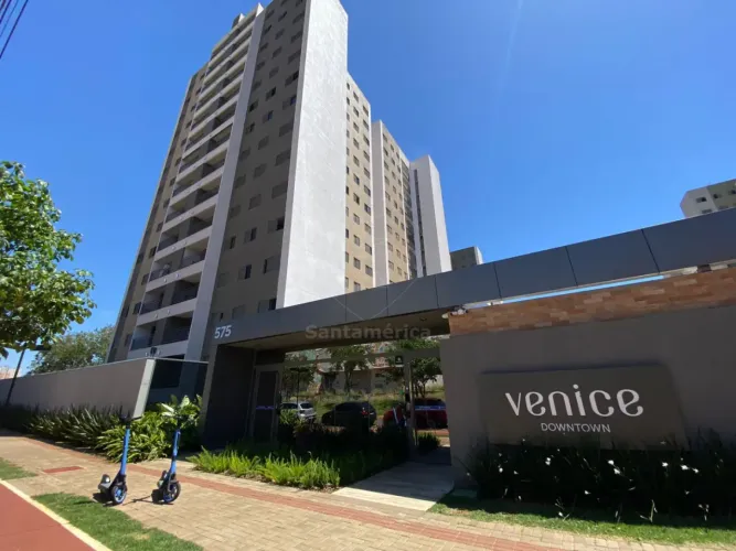 Apartamento para locação no Edifício Venice Downtown com cozinha planejada e 2 quartos