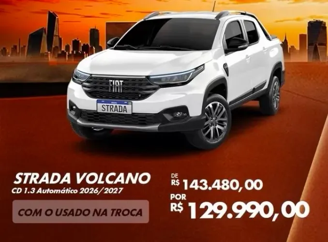 Fiat Strada Volcano 1.3 Flex 8V CD Aut. 2027