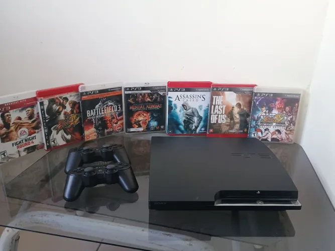 Playstation 3 slim em perfeito estado