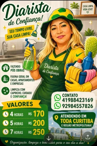 Diarista em Curitiba 