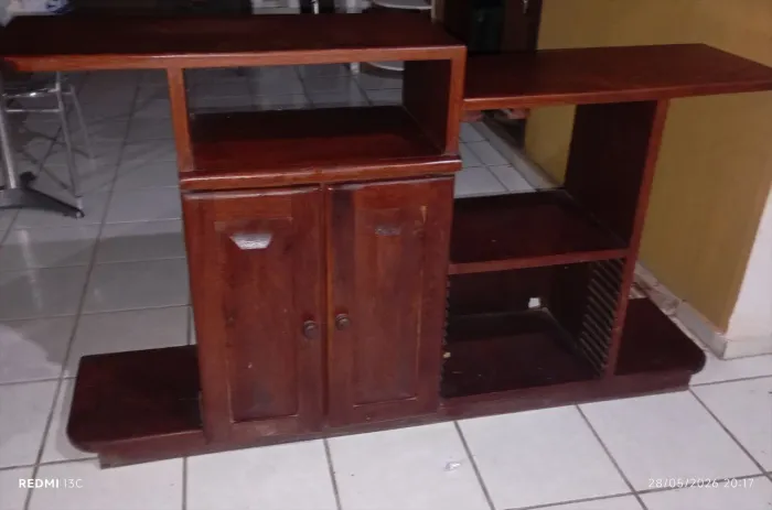 Rack de madeira  angelim