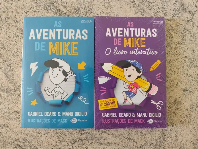 Livros de As Aventuras de Mike (Edição 1 e Interativo)