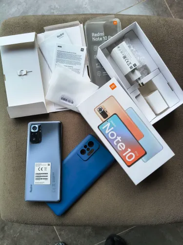 Redmi Note 10 Pro, Dual Sim 128 Gb Cinza-onix, 6 Gb Ram.