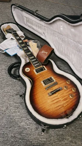 Gibson Standard 60's Bourbon Burst impecável original com Correia Gibson original