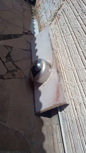 Bancada de pia de mármore 