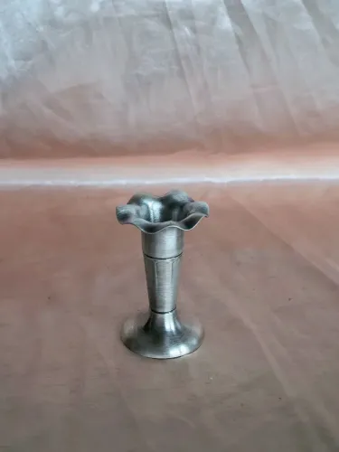 castiçal em prata lindo antigo antiquario decoração vintage candelabro vela antiguidade