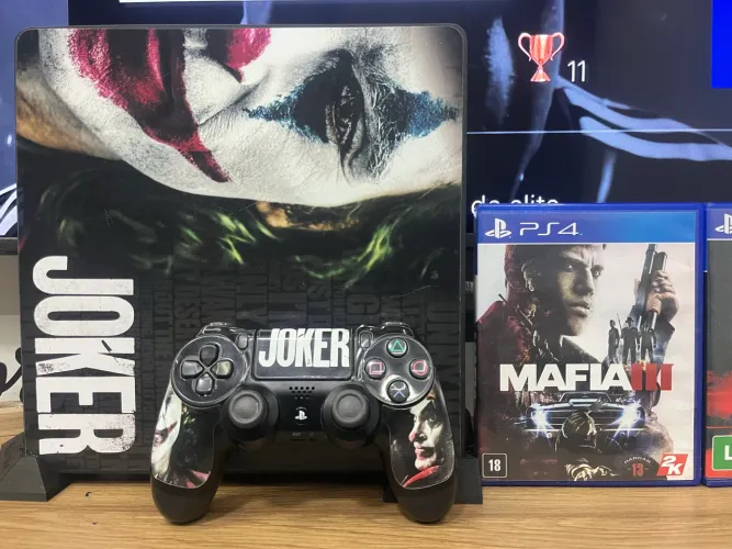Ps4 slim em excelente estado