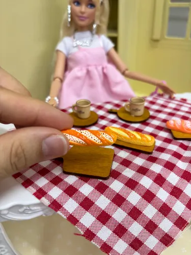 Kit pães e tábuas barbie 