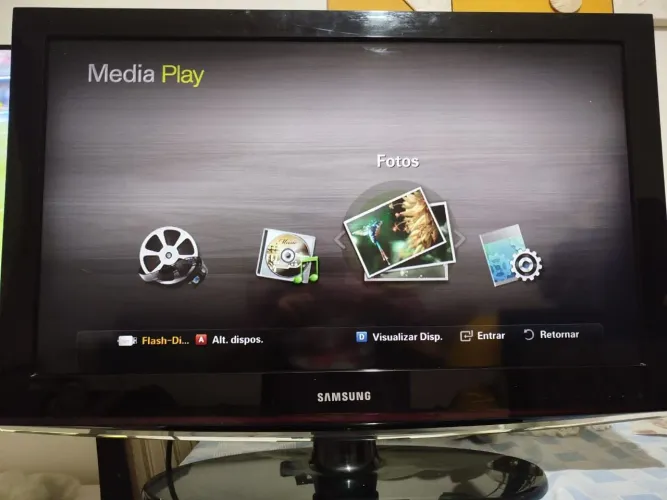 TV Samsung LCD 32 Polegadas - Funcionando Perfeitamente