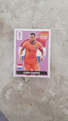 Figurinha Extra Cody Gakpo Extra Stickers
