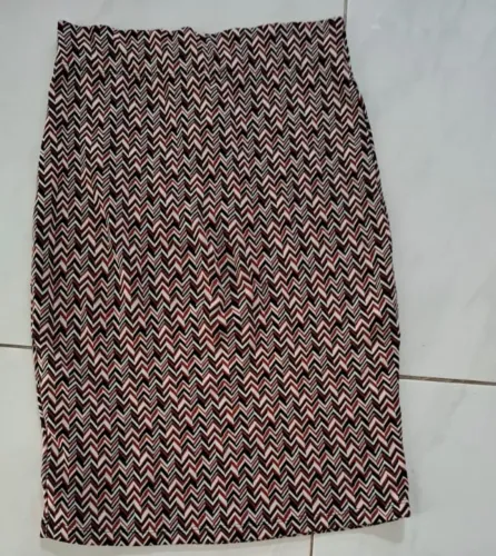 Saia estampada desapego