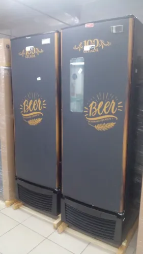 CERVEJEIRA VERTICAL DE 569 LITROS COM PORTA DE CHAPA, NOVA, PROMOÇÃO!!!!