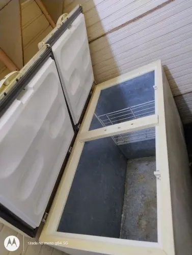 Freezer horizontal metalfrio 534 litros 