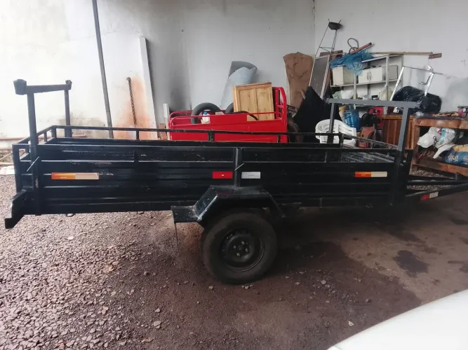 Carreta reboque para carros documentado 2024