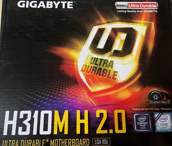 Kit placa mãe H310M e processador i3-9100F