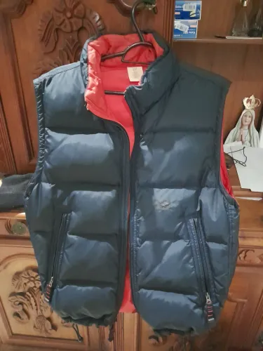 Colete dupla face da gap anos 90's c/ pqno detalhe