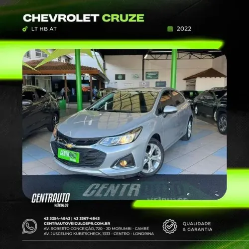Chevrolet Cruze Sport LT 1.4 16V TB Flex 5P Aut. 2022