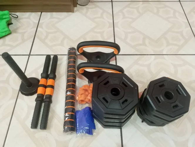 Kit de Halteres Musculação