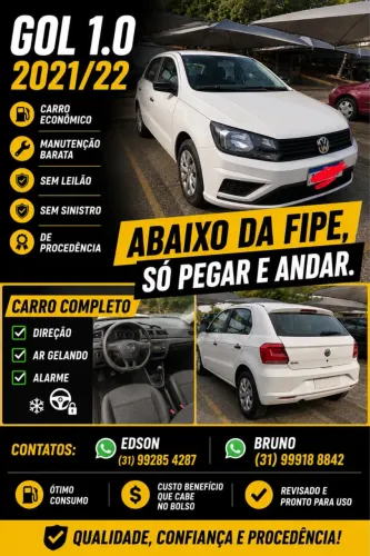 Volkswagen Gol Geração VII 1.0 12V Flex Mec. 4P 2022