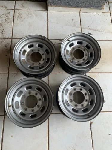 Jogo de rodas F250 F350 Ferro