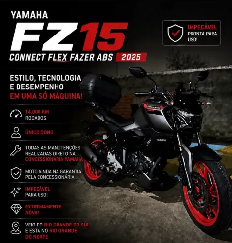 Yamaha FZ15 connect flex ABS