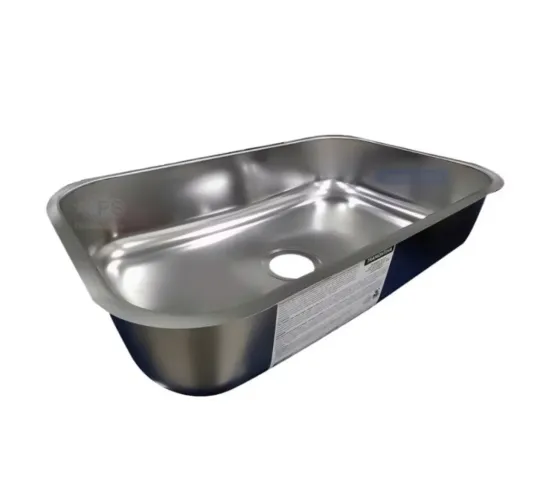 Cuba De Embutir Tramontina Para Cozinha Em Aço Inox Pré-Polido 47x30x14,5 cm