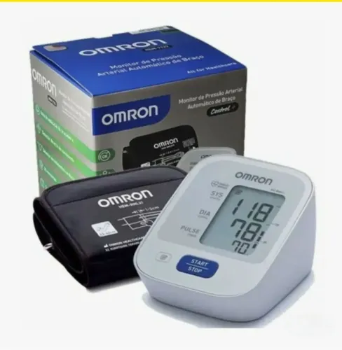 Monitor de Pressão Arterial Digital de Braço Omron HEM-7122
