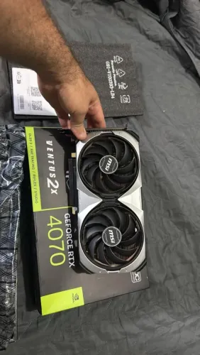 PLACA DE VÍDEO - MSI RTX 4070 12GB memória