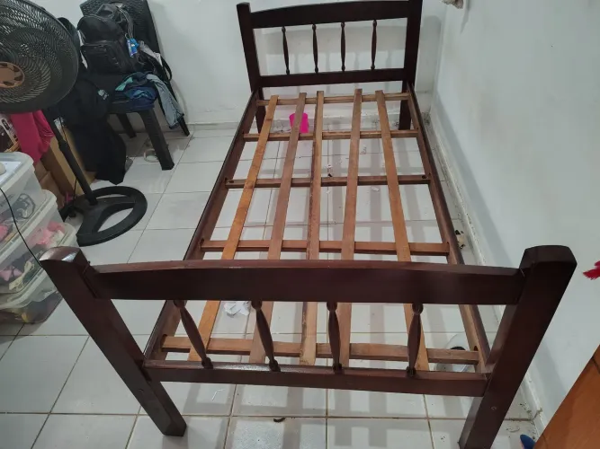 Cama de solteiro pau d arco