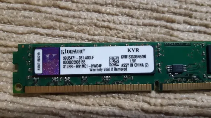Memória RAM Kingston ValueRAM 8Gb DDR3 para desktop