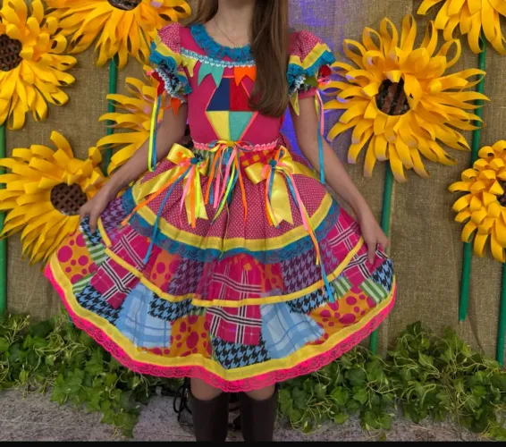 Vestido de quadrilha