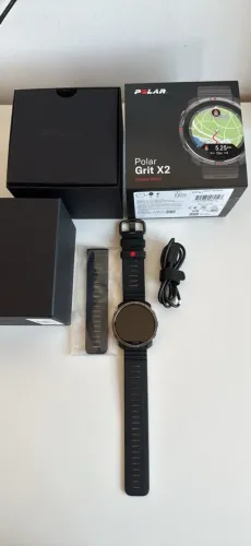 Polar Grit X2 GPS AMOLED Safira - Smartwatch Esportivo
