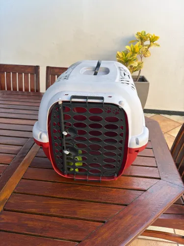 Caixa de Transporte Cachorro Gato N5 Panther Home Decor - Plastpet