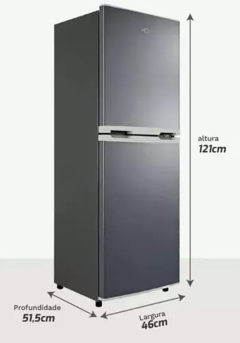 Geladeira HQ 140L (pequena) semi nova