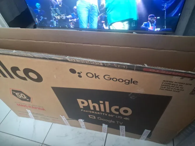 TV PHILCO 60 POLEGADAS ULTRA HD GOOGLE 4K