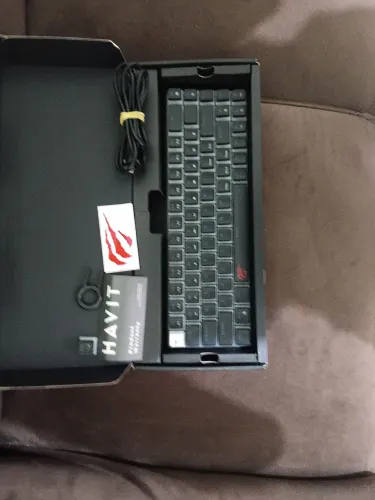Teclado Gamer 60% Havit RGB