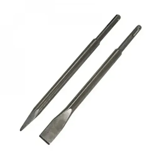 Kit ponteiro e talhadeira 250mm para martelete ( Griff )